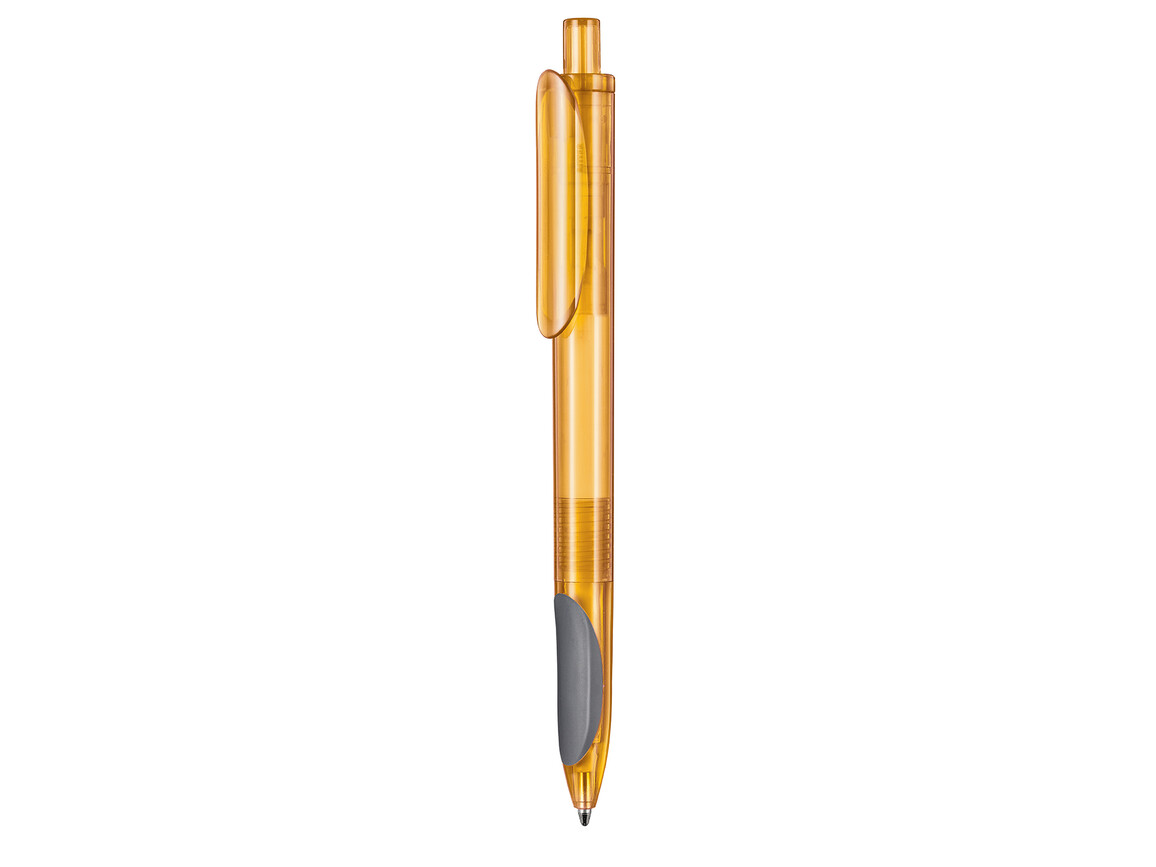 Kugelschreiber ELLIPS TRANSPARENT–mango-gelb TR/FR bedrucken, Art.-Nr. 17200_3505