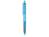 Kugelschreiber ELLIPS TRANSPARENT–caribic-blau TR/FR bedrucken, Art.-Nr. 17200_4110