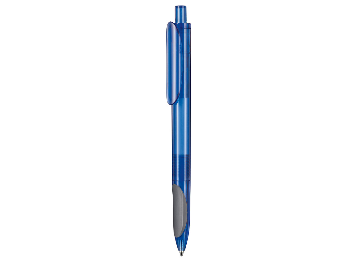 Kugelschreiber ELLIPS TRANSPARENT–royal-blau TR/FR bedrucken, Art.-Nr. 17200_4303