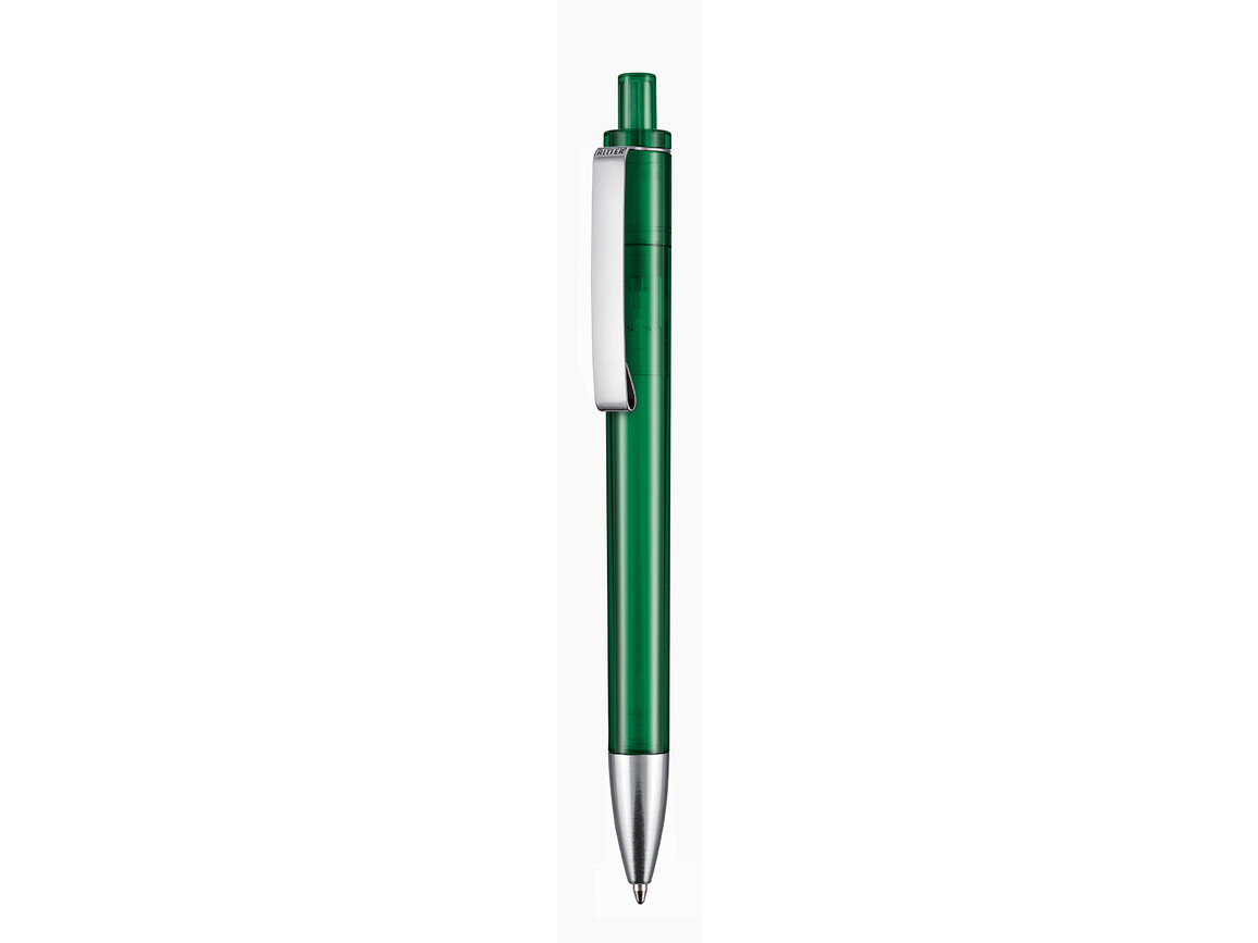 Kugelschreiber EXOS TRANSPARENT–limonen-grün TR/FR bedrucken, Art.-Nr. 17600_4031