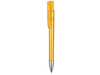 Kugelschreiber STRATOS TRANSPARENT–mango-gelb TR/FR bedrucken, Art.-Nr. 17900_3505