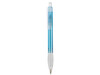 Kugelschreiber DIVA TRANSPARENT–caribic-blau bedrucken, Art.-Nr. 18198_4110