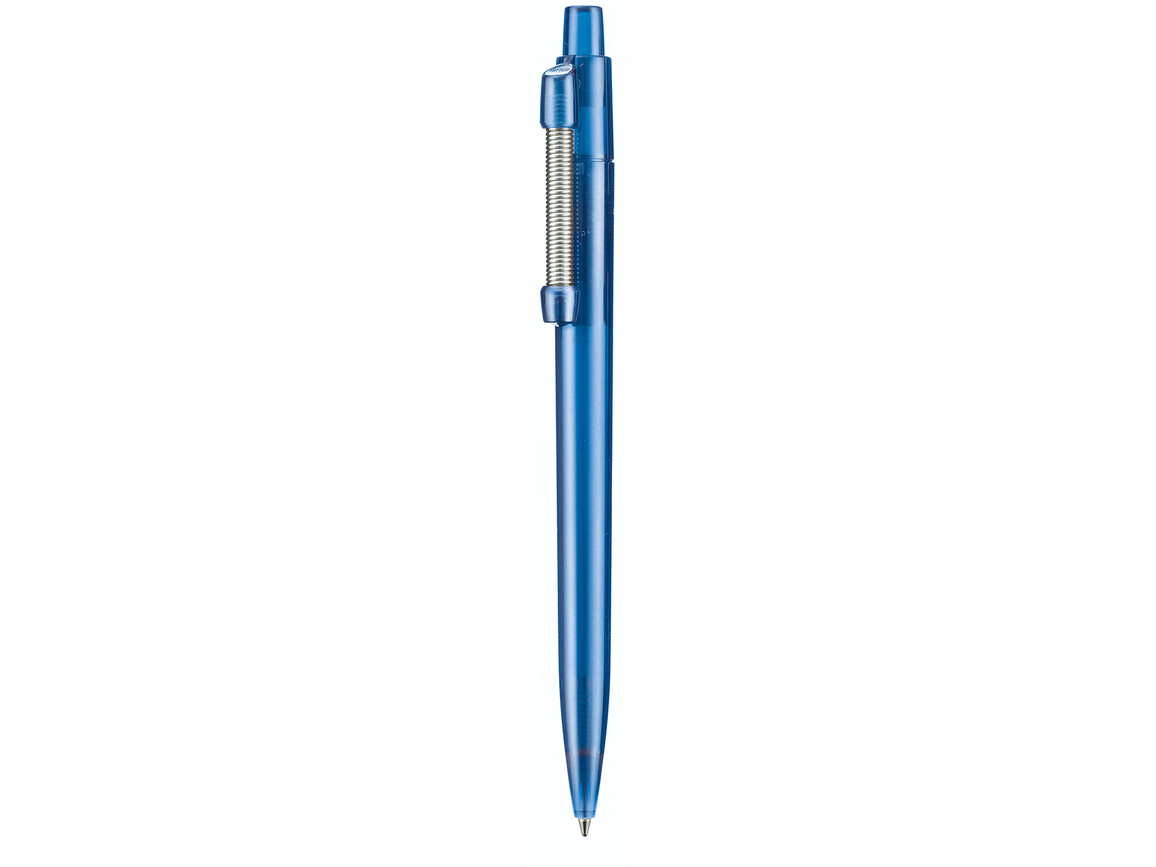 Kugelschreiber STRONG TRANSPARENT–royal-blau bedrucken, Art.-Nr. 18200_4303