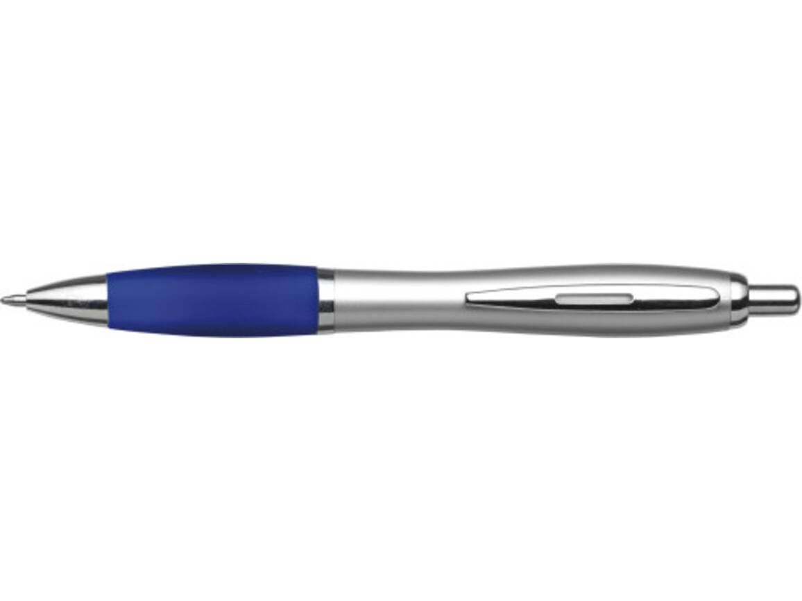 Kugelschreiber aus Kunststoff Cardiff – Blau bedrucken, Art.-Nr. 005999999_3011