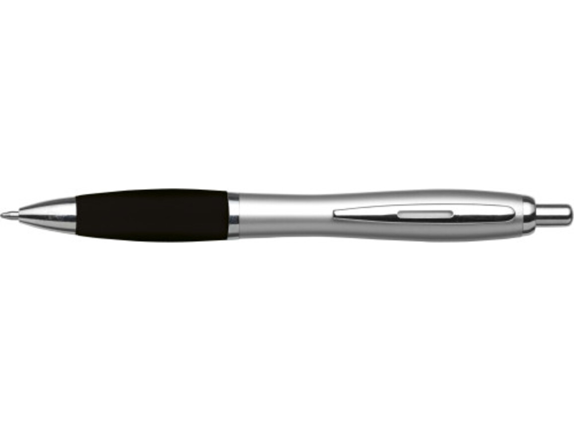 Kugelschreiber 'Cardiff' aus Kunststoff – Schwarz bedrucken, Art.-Nr. 001999999_3011