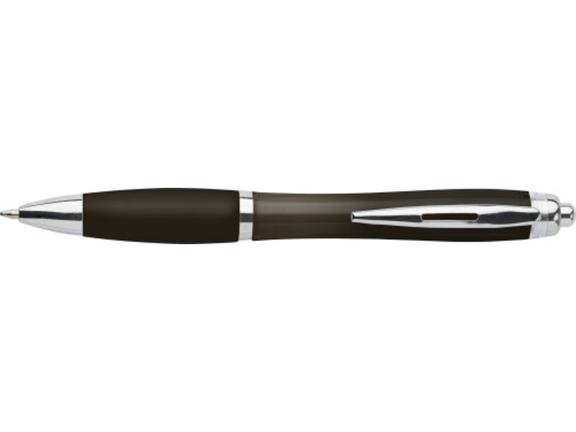 Kugelschreiber 'Newport' aus Kunststoff – Schwarz bedrucken, Art.-Nr. 001999999_3015