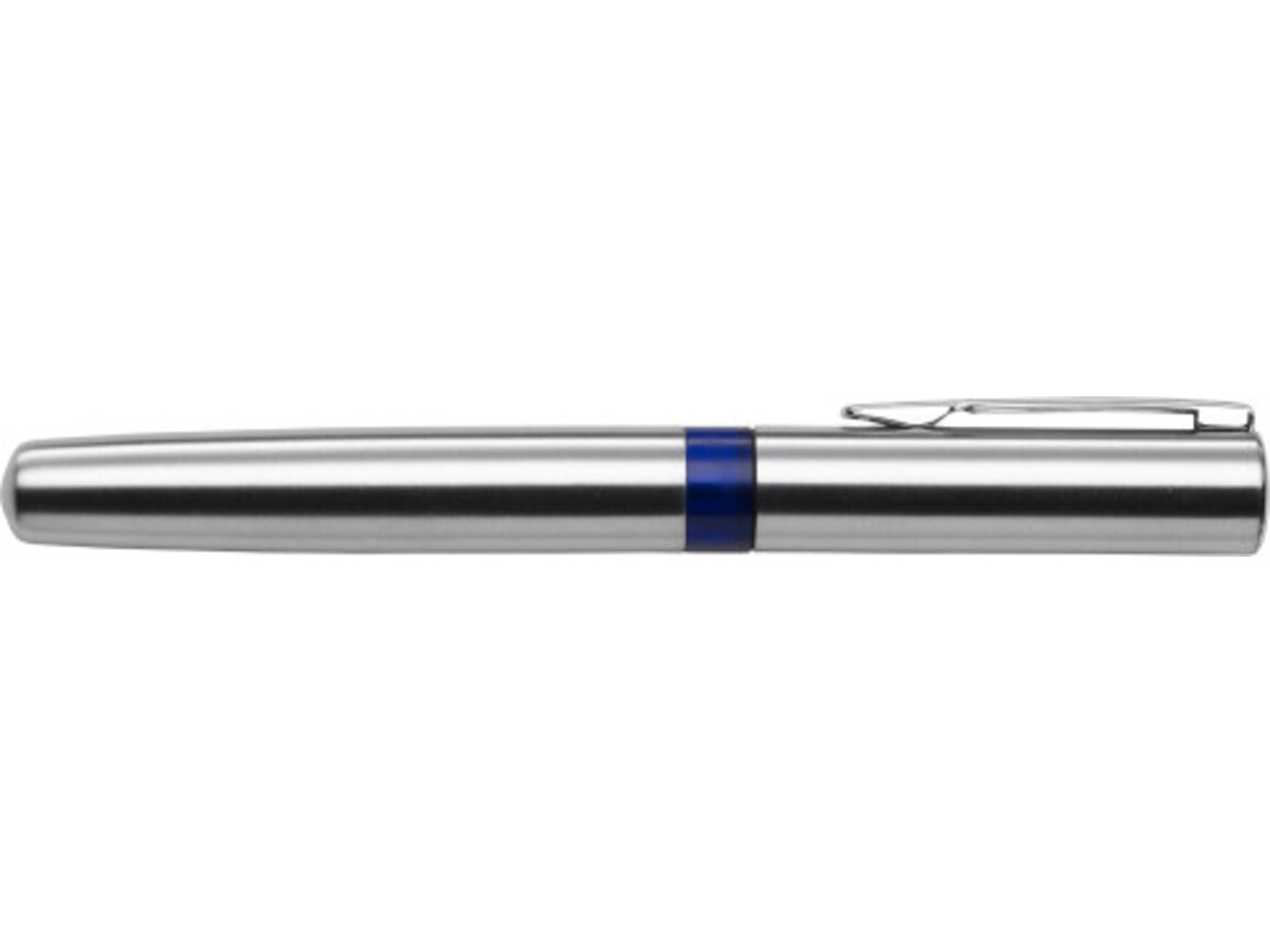 Kugelschreiberaus Metall Rex – Blau bedrucken, Art.-Nr. 005999999_3347