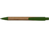 Kugelschreiber 'Calgary' aus Bambus – Grün bedrucken, Art.-Nr. 004999999_3993