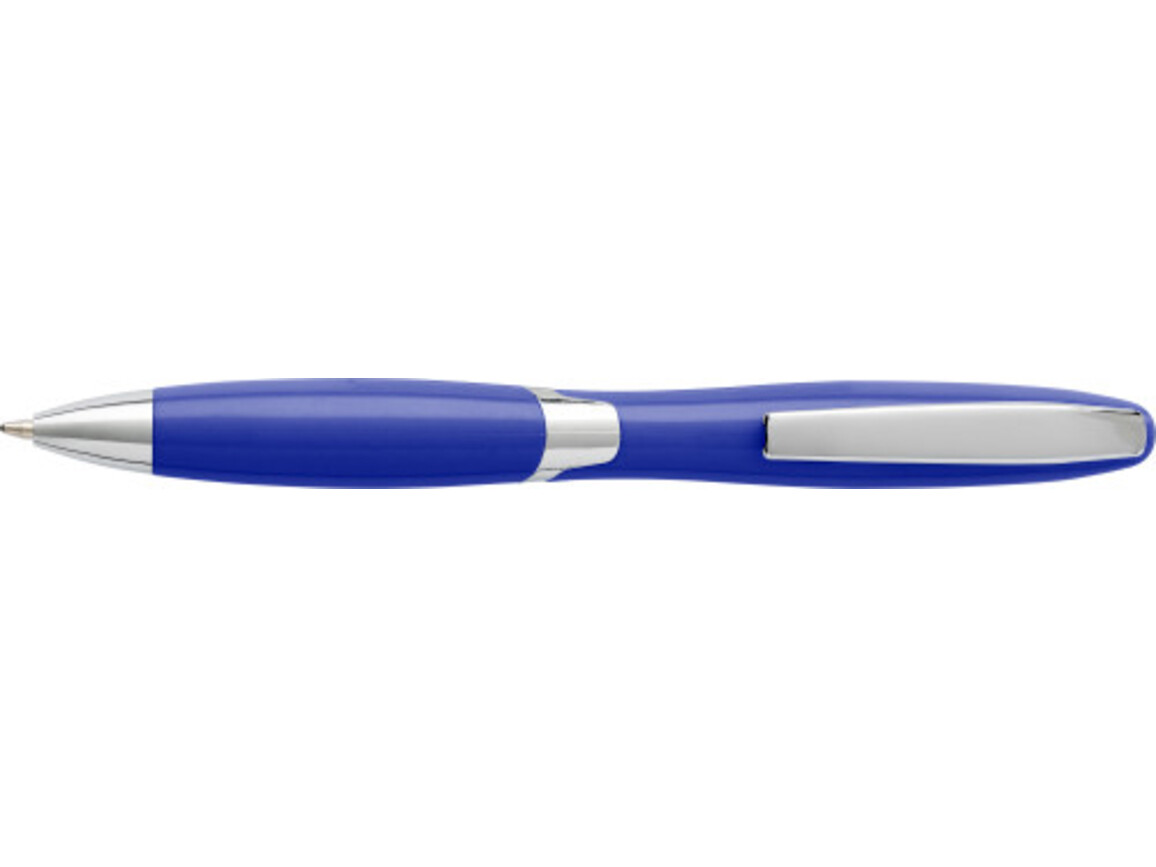 Kugelschreiber 'Arezzo' aus Kunststoff – Blau bedrucken, Art.-Nr. 005999999_4936