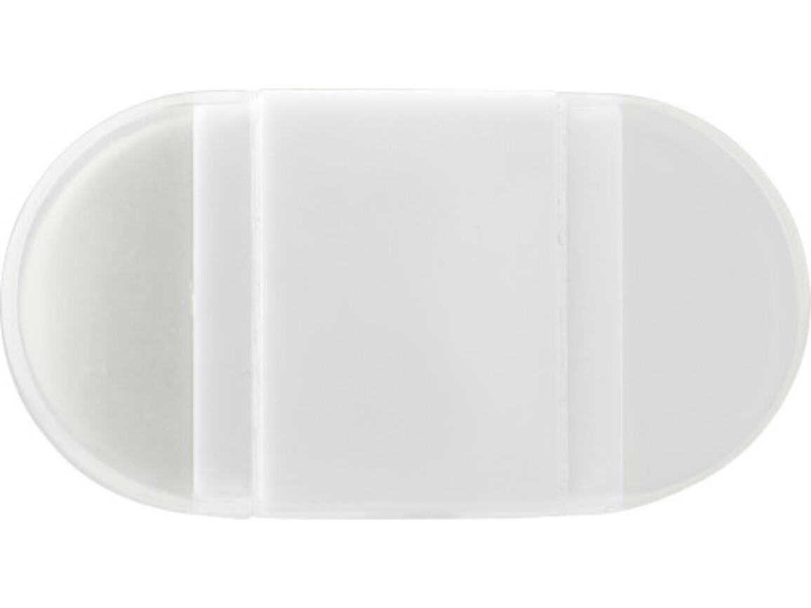 Anspitzer 'Pocket' aus Kunststoff – Weiß bedrucken, Art.-Nr. 002999999_6458