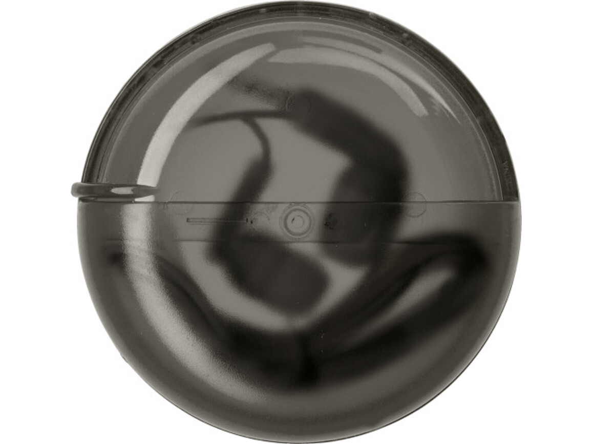 Kopfhörer 'Sound' aus Kunststoff – Schwarz bedrucken, Art.-Nr. 001999999_7476