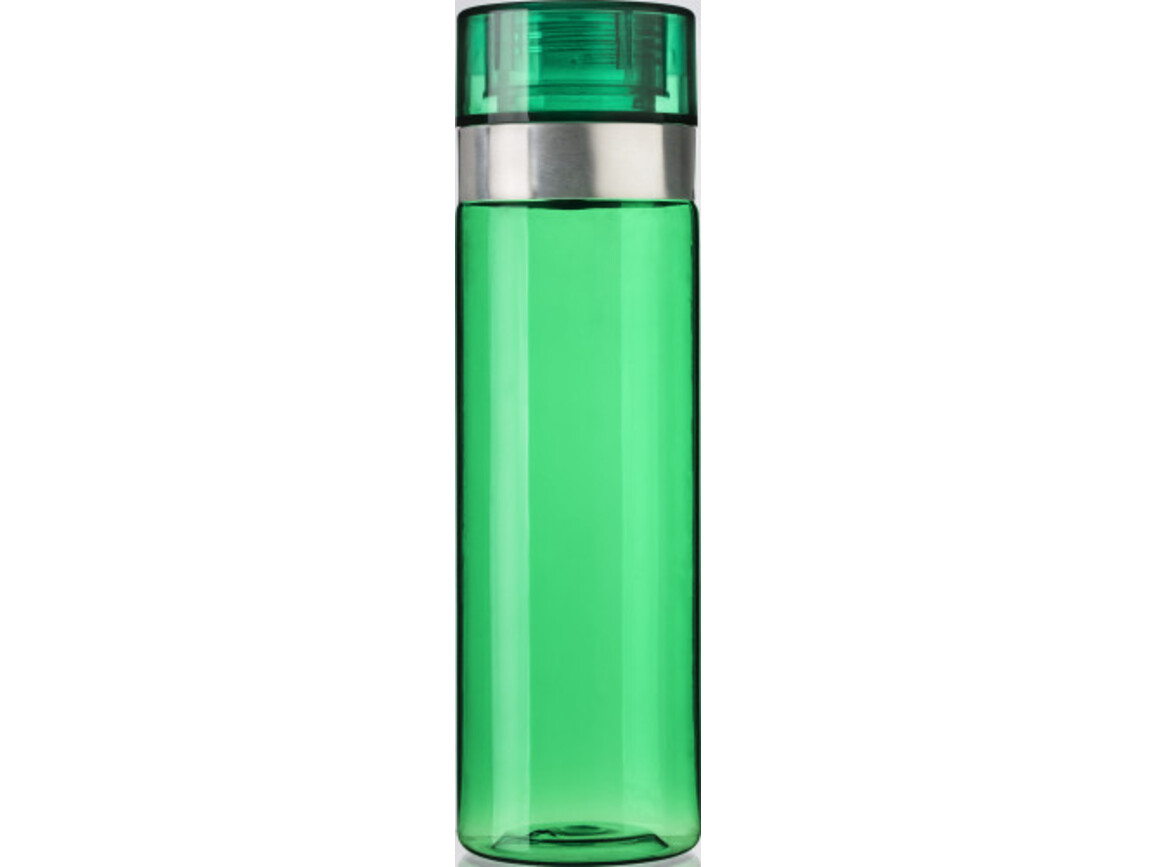 Trinkflasche aus Kunststoff Artemio – Grün bedrucken, Art.-Nr. 004999999_7479