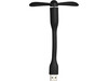 USB-Ventilator 'Mini' aus PVC – Schwarz bedrucken, Art.-Nr. 001999999_7884