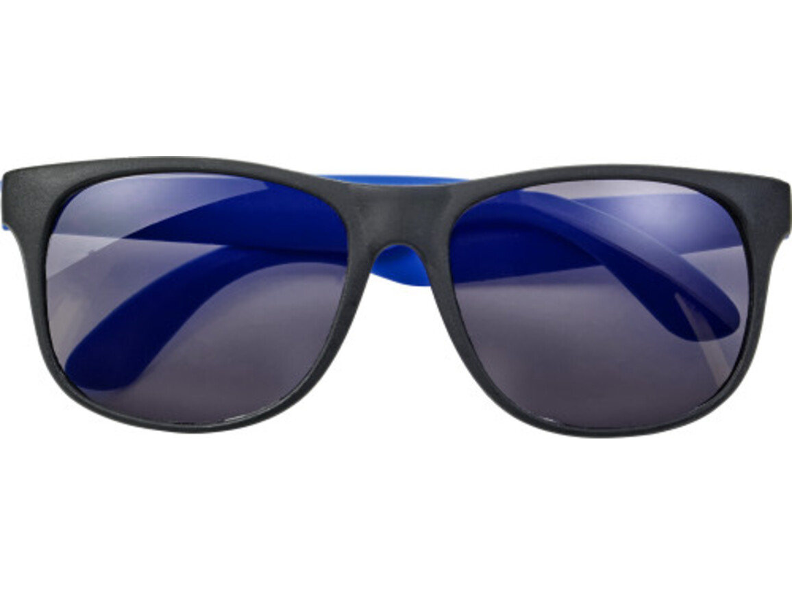 Sonnenbrille aus Kunststoff Stefano – Blau bedrucken, Art.-Nr. 005999999_8556