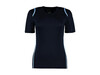 Kustom Kit Women`s Regular Fit Cooltex® Contrast Tee, Navy/Light Blue, XL bedrucken, Art.-Nr. 002112415