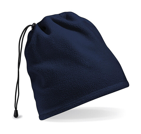Beechfield Suprafleece™ Snood/ Hat Combo, French Navy, One Size bedrucken, Art.-Nr. 008692010