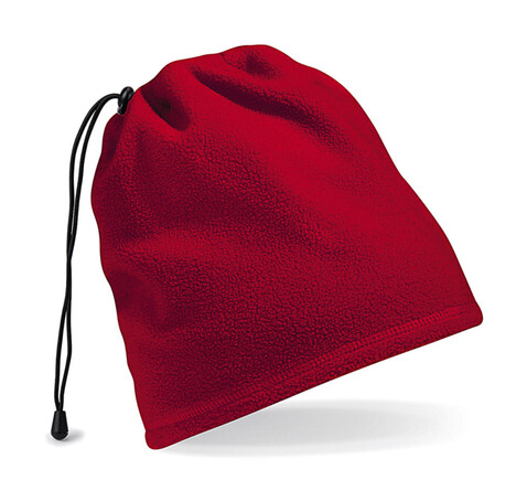 Beechfield Suprafleece™ Snood/ Hat Combo, Classic Red, One Size bedrucken, Art.-Nr. 008694010