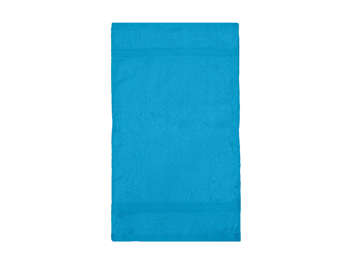 Jassz Towels Rhine Guest Towel 30x50 cm, Aqua, One Size bedrucken, Art.-Nr. 009643280