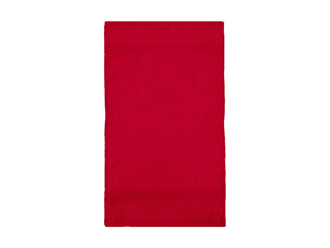 Jassz Towels Rhine Guest Towel 30x50 cm, Red, One Size bedrucken, Art.-Nr. 009644000