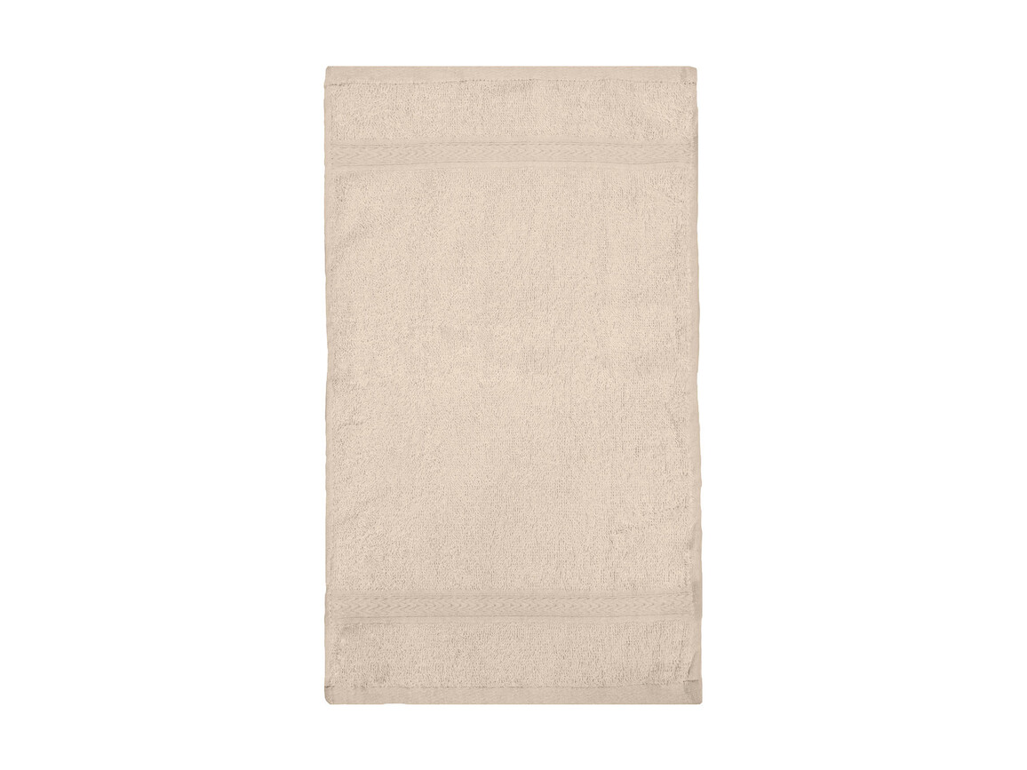 Jassz Towels Rhine Guest Towel 30x50 cm, Sand, One Size bedrucken, Art.-Nr. 009647410