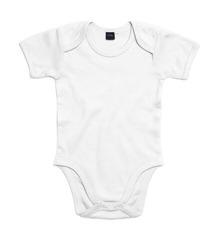 BabyBugz Baby Bodysuit, White, 3-6 bedrucken, Art.-Nr. 010470002