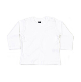 BabyBugz Baby Longsleeve Top, White, 3-6 bedrucken, Art.-Nr. 011470002 BabyBugz Baby Longsleeve Top, White, 3-6 bedrucken, Art.-Nr. 011470002