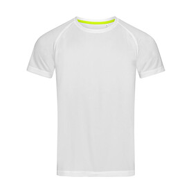 Stedman Active 140 Raglan Men, White, S bedrucken, Art.-Nr. 012050003 Stedman Active 140 Raglan Men, White, S bedrucken, Art.-Nr. 012050003
