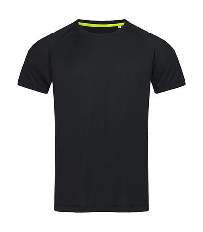 Stedman Active 140 Raglan Men, Black Opal, 2XL bedrucken, Art.-Nr. 012051027