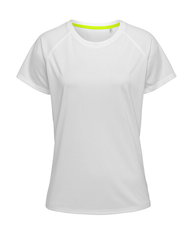 Stedman Active 140 Raglan Women, White, 2XL bedrucken, Art.-Nr. 014050007