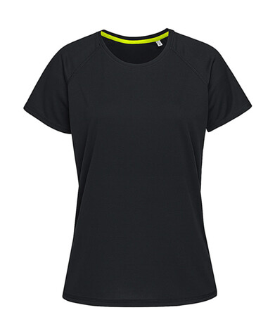 Stedman Active 140 Raglan Women, Black Opal, S bedrucken, Art.-Nr. 014051023