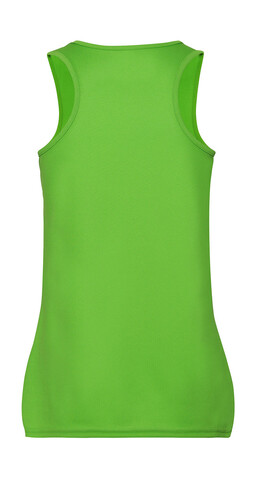 Fruit of the Loom Ladies` Performance Vest, Lime Green, XL bedrucken, Art.-Nr. 015015216