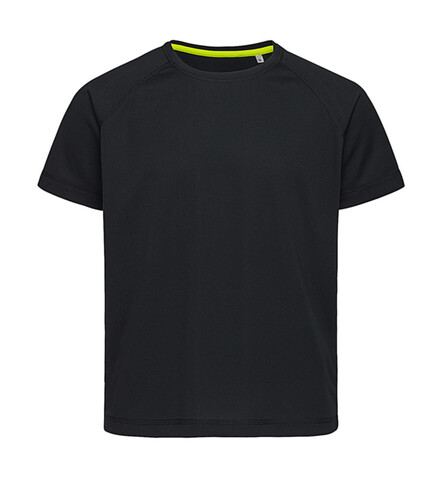 Stedman Active 140 Raglan Kids, Black Opal, M (134-140) bedrucken, Art.-Nr. 015051024