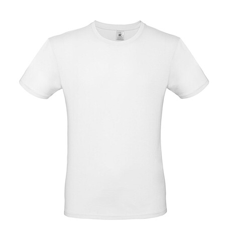 B &amp; C #E150 T-Shirt, White, L bedrucken, Art.-Nr. 015420003