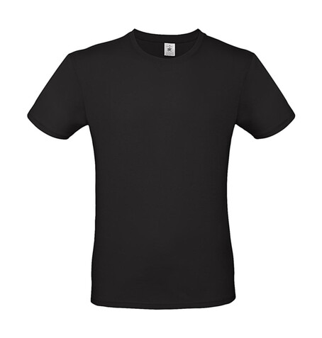 B &amp; C #E150 T-Shirt, Black, M bedrucken, Art.-Nr. 015421012