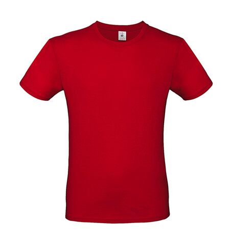 B &amp; C #E150 T-Shirt, Red, M bedrucken, Art.-Nr. 015424002