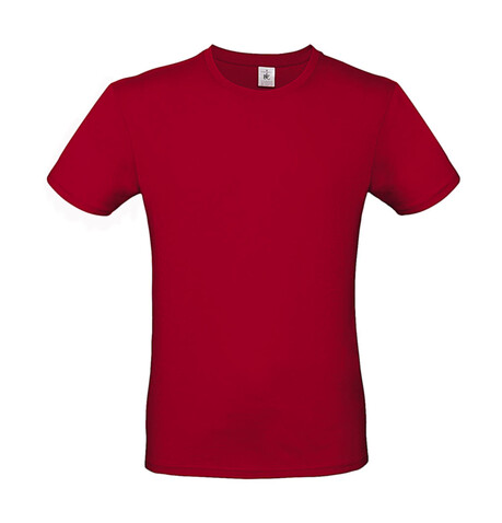 B &amp; C #E150 T-Shirt, Deep Red, M bedrucken, Art.-Nr. 015424062