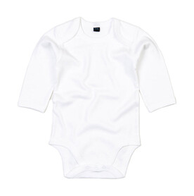 BabyBugz Baby long Sleeve Bodysuit, White, 3-6 bedrucken, Art.-Nr. 015470002 BabyBugz Baby long Sleeve Bodysuit, White, 3-6 bedrucken, Art.-Nr. 015470002