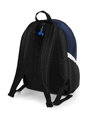 Quadra Pro Team Backpack, Bright Royal/Black/White, One Size bedrucken, Art.-Nr. 016303850