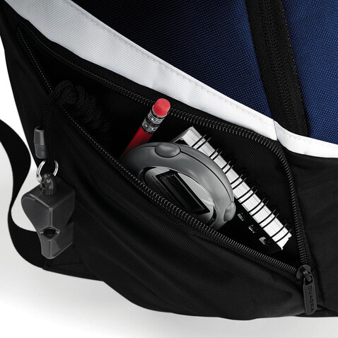Quadra Pro Team Backpack, Bright Royal/Black/White, One Size bedrucken, Art.-Nr. 016303850