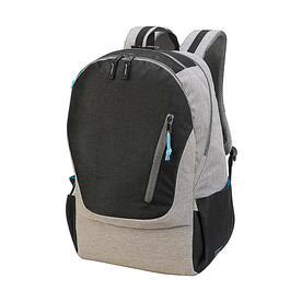 Shugon Cologne Absolute Laptop Backpack, Black/Grey Melange, One Size bedrucken, Art.-Nr. 016381560 Shugon Cologne Absolute Laptop Backpack, Black/Grey Melange, One Size bedrucken, Art.-Nr. 016381560
