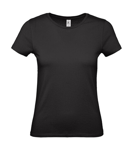 B &amp; C #E150 /women T-Shirt, Black, XS bedrucken, Art.-Nr. 016421012