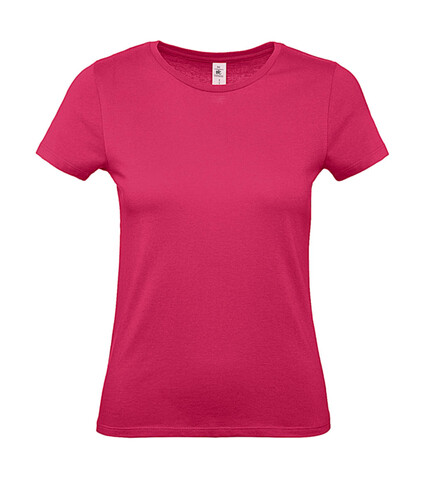 B &amp; C #E150 /women T-Shirt, Fuchsia, M bedrucken, Art.-Nr. 016424184