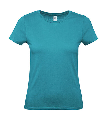 B &amp; C #E150 /women T-Shirt, Real Turquoise, L bedrucken, Art.-Nr. 016425335