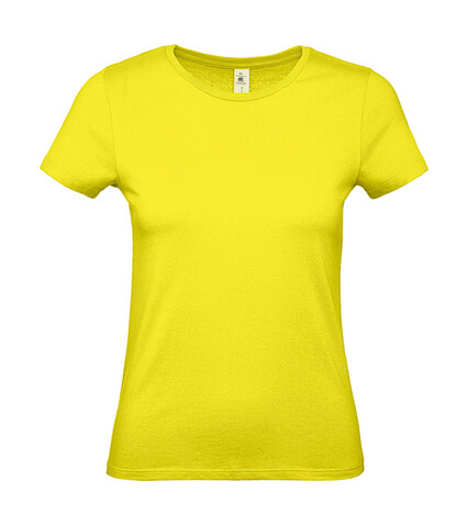 B &amp; C #E150 /women T-Shirt, Solar Yellow, S bedrucken, Art.-Nr. 016426073