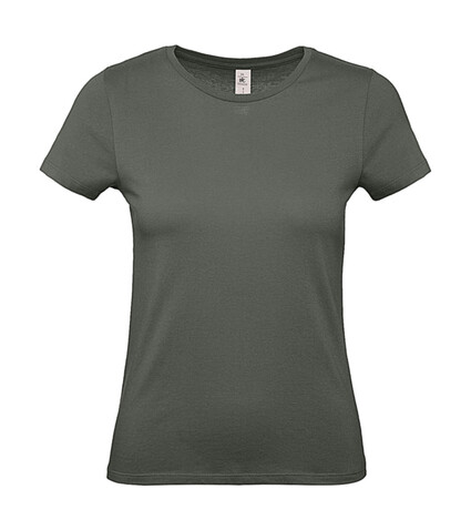 B &amp; C #E150 /women T-Shirt, Millenial Khaki, XL bedrucken, Art.-Nr. 016427336