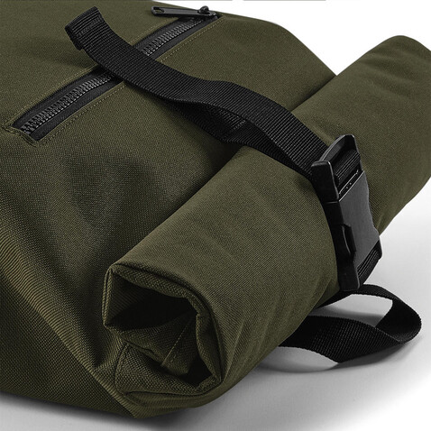 Bag Base Roll-Top Backpack, Caramel, One Size bedrucken, Art.-Nr. 017297400