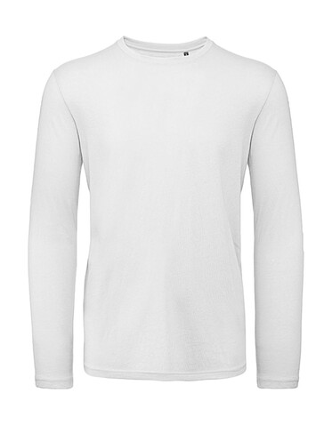 B &amp; C Inspire LSL T /men, White, M bedrucken, Art.-Nr. 017420004