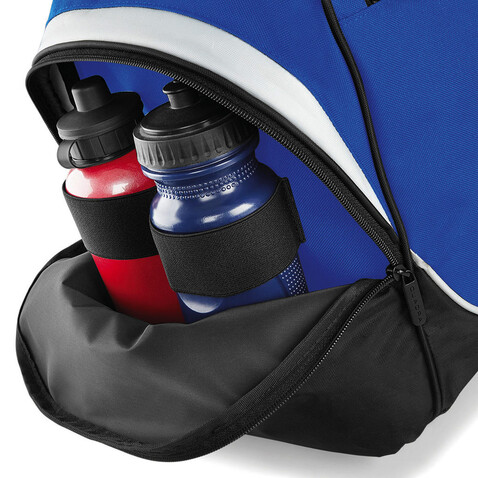 Quadra Pro Team Locker Bag, Graphite/Black/White, One Size bedrucken, Art.-Nr. 018301860