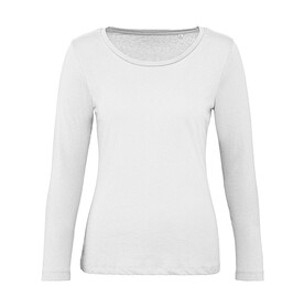 B &amp;amp; C Inspire LSL T /women, White, XS bedrucken, Art.-Nr. 018420002