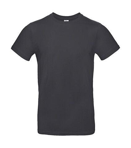 B &amp; C #E190 T-Shirt, Dark Grey, S bedrucken, Art.-Nr. 019421281